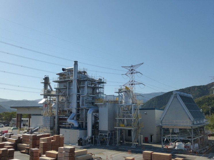 滋賀県米原市でバイオマス発電所が運転開始